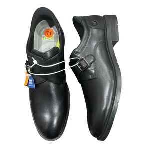 Nunn Bush Mens 11W Black Leather Dress Shoes